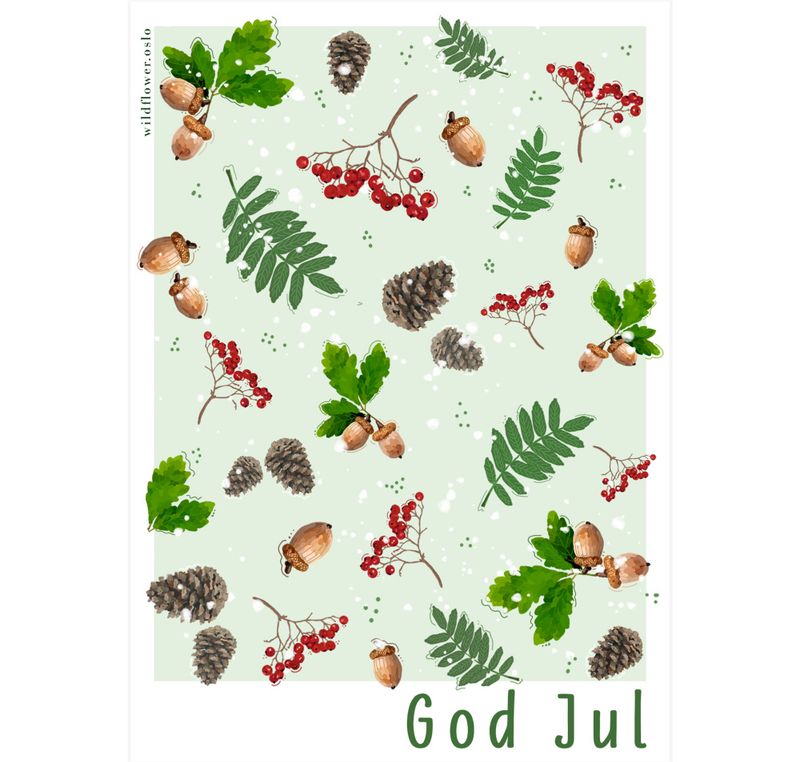 Julenøtter A6 